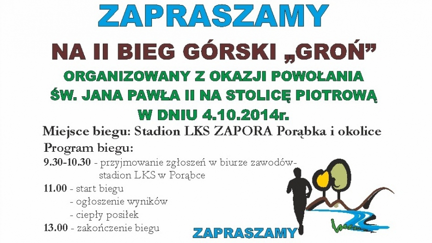 II bieg górski "Groń"