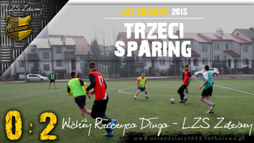 Sparing: Wichry Rzeczyca Długa - LZS Zdziary 0:2.