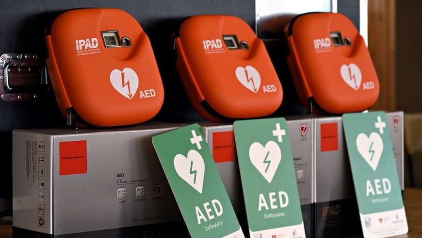 Defibrylator AED na obiekcie Orła Myślenice!