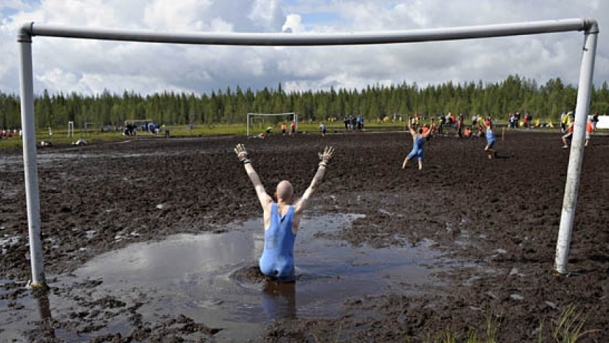 Mecz z GKS odwołany! Ulewa i zalane boisko w Łomży