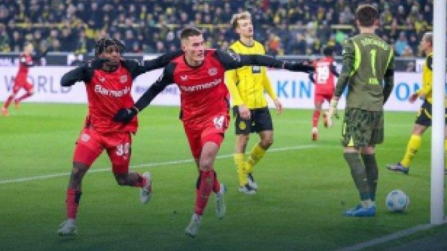 Dortmund doma prohrál 2:3 s Leverkusenem