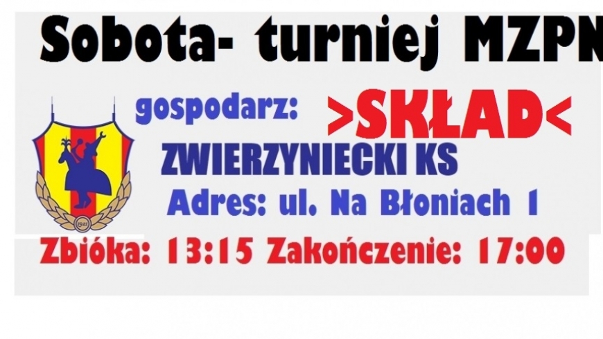 Sobotnie mecze MZPN