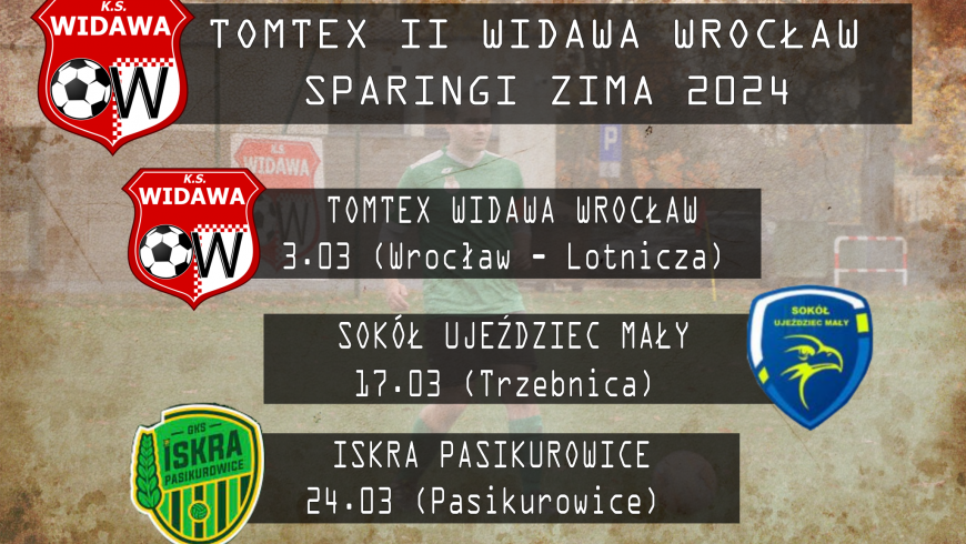 Zima 2024 - plan przygotowań - II drużyna