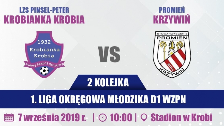 Młodzik:Krobianka VS Promień