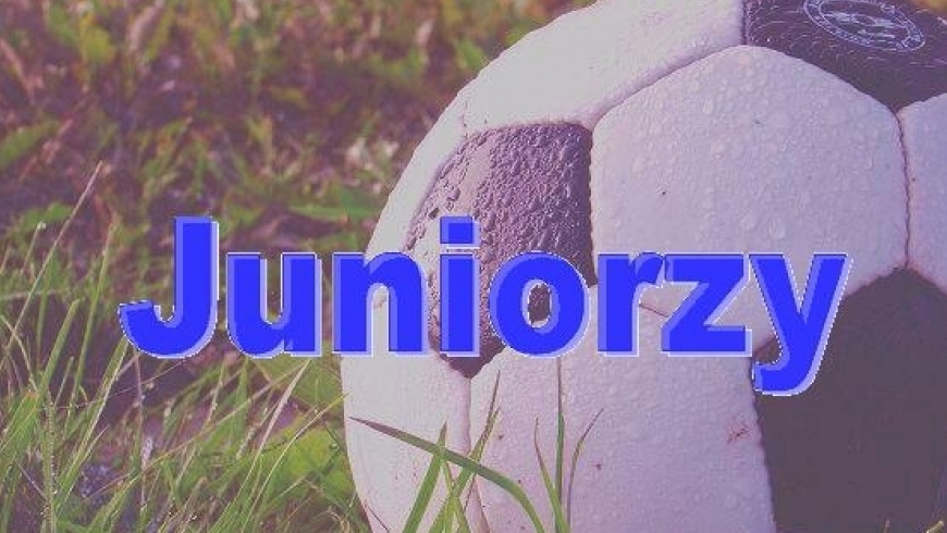 JUNIORZY Z PIERWSZĄ PORAŻKĄ