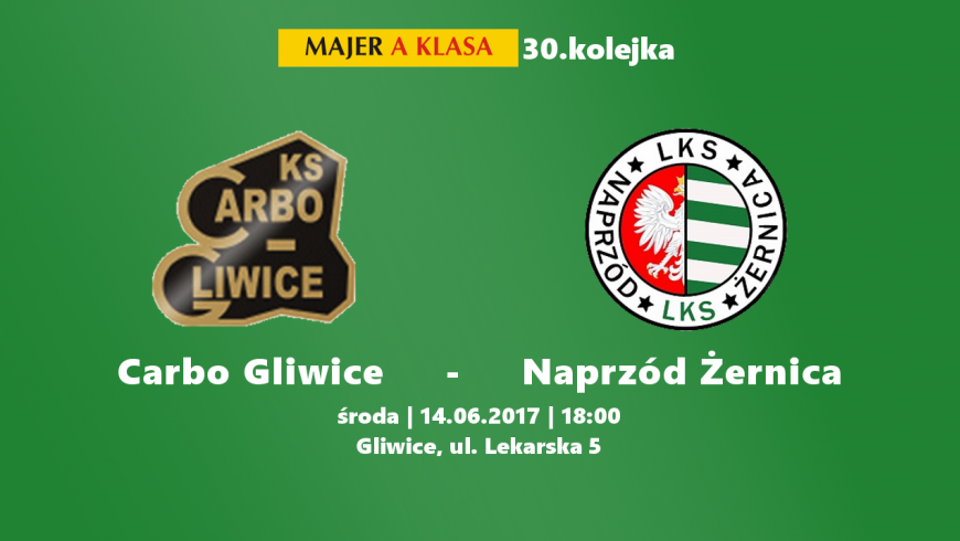 Zapowiedź meczu: Carbo Gliwice - Naprzód Żernica