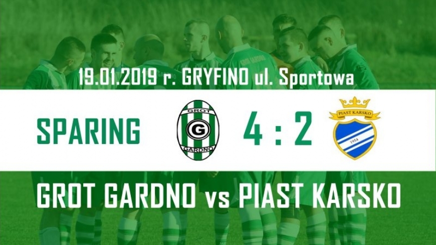 Sparing: Grot - Piast Karsko