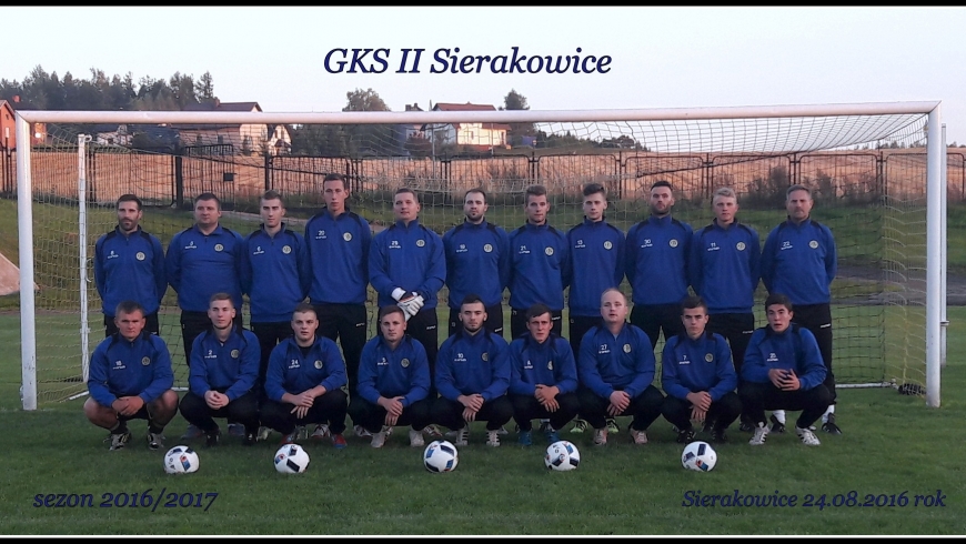 Rozpoczęcie sezonu zespołu GKS II Sierakowice - Klasa B