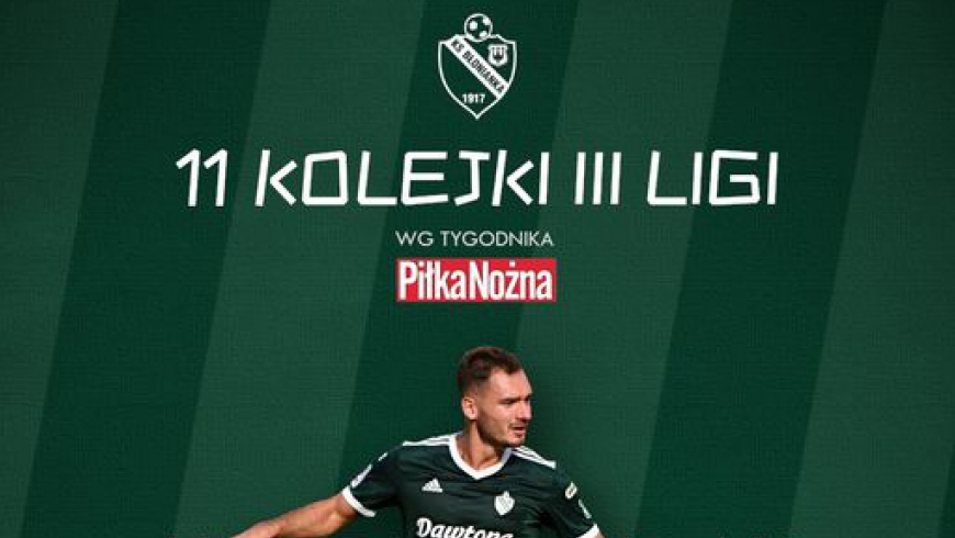 Kacper Siudak w 11 kolejki tygodnika Piłka Nożna