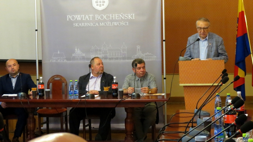 Zebranie delegatów PPN w Bochni.