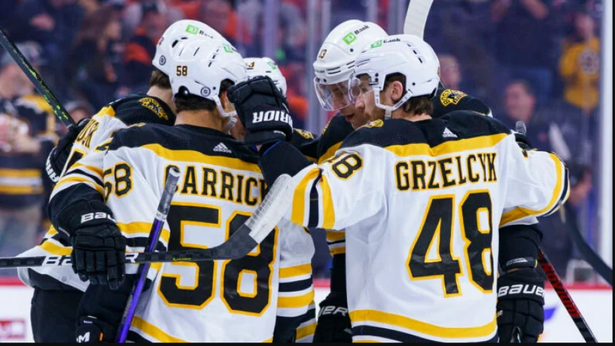 Bruins 5-3 Flyers de Philadelphie