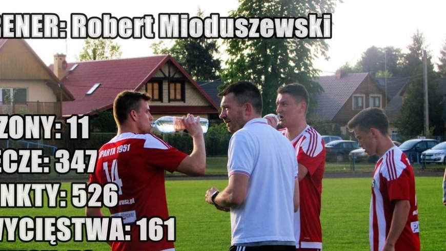 Trener Robert Mioduszewski - 11 lat w Sparcie Szepietowo