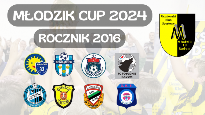 MŁODZIK CUP 2024 - rocznik 2016 - relacja live!