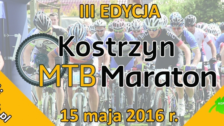 Dołącz do ponad 300 zawodników na KOSTRZYN MTB MARATON 2016 i zapisz się już dziś!