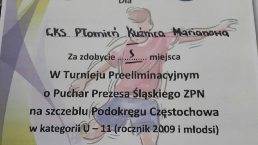 7 GRUDNIA 2019 ORLIKI E1 - TURNIEJ PREELMINACYJNY O PUCHAR PREZESA ŚLĄSKIEGO ZPN