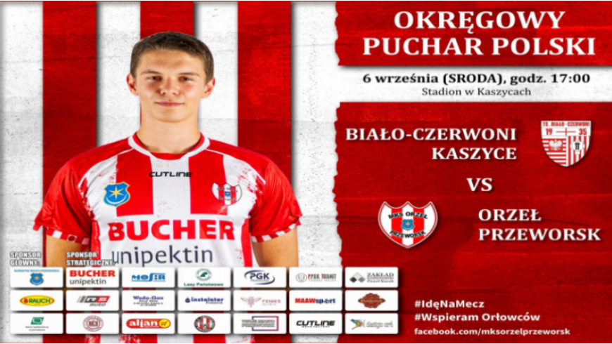2 runda Okręgowego Pucharu Polski - Biało-Czerwoni Kaszyce - Orzeł
