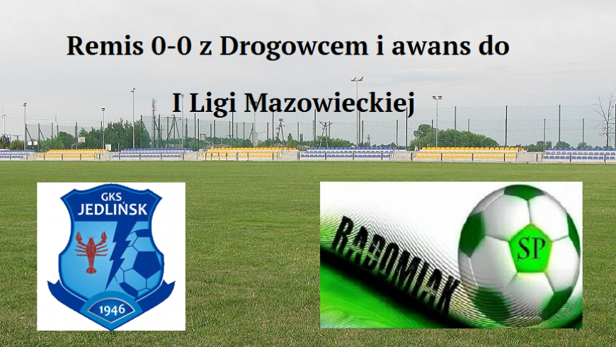 Drogowiec Jedlińsk-SP Radomiak 0-0