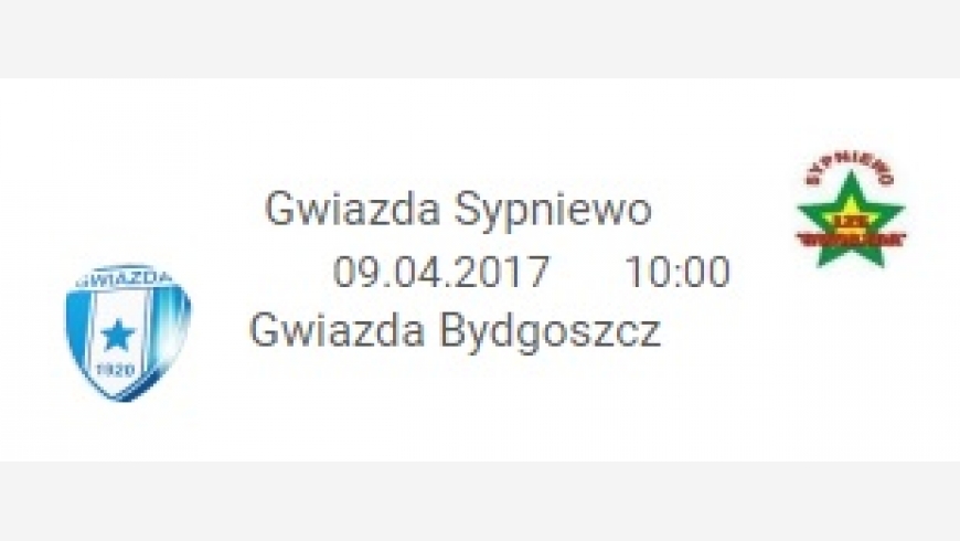 Liga: Gwiazda Sypniewo 0:6 Gwiazda Bydgoszcz