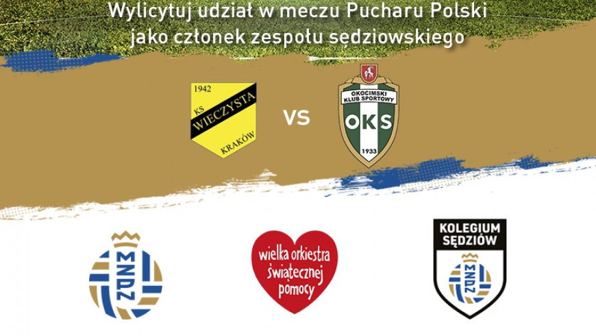 Wesprzyj WOŚP i wylicytuj udział w meczu Pucharu Polski!