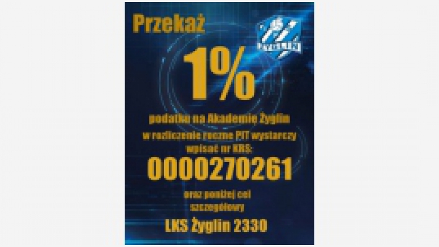 1 % dla Żyglina !!