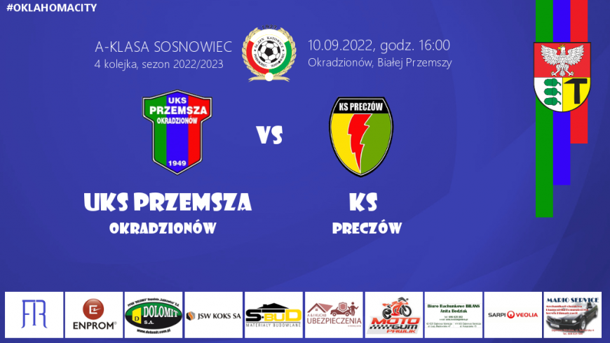 Zapowiedź. UKS Przemsza - KS Preczów