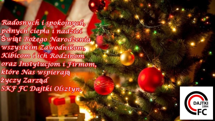 Zdrowych i Wesołych Świąt Bożego Narodzenia.