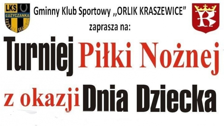 Turniej z okazji Dnia Dziecka w Kraszewicach