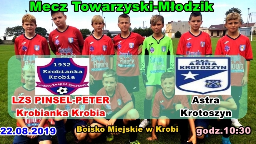 Młodzik:Towarzysko z Astrą Krotoszyn