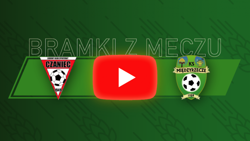 Bramki z meczu w Czańcu!