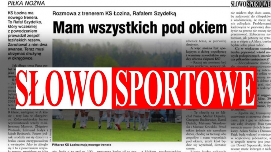 Rafał Szydełko: Mam wszystkich pod okiem