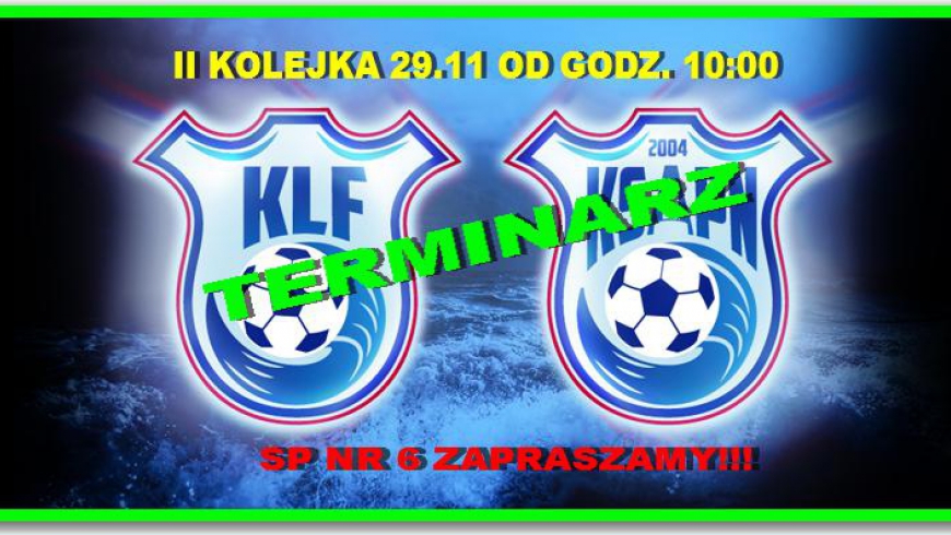 TERMINARZ II KOLEJKI KLO2015/2016