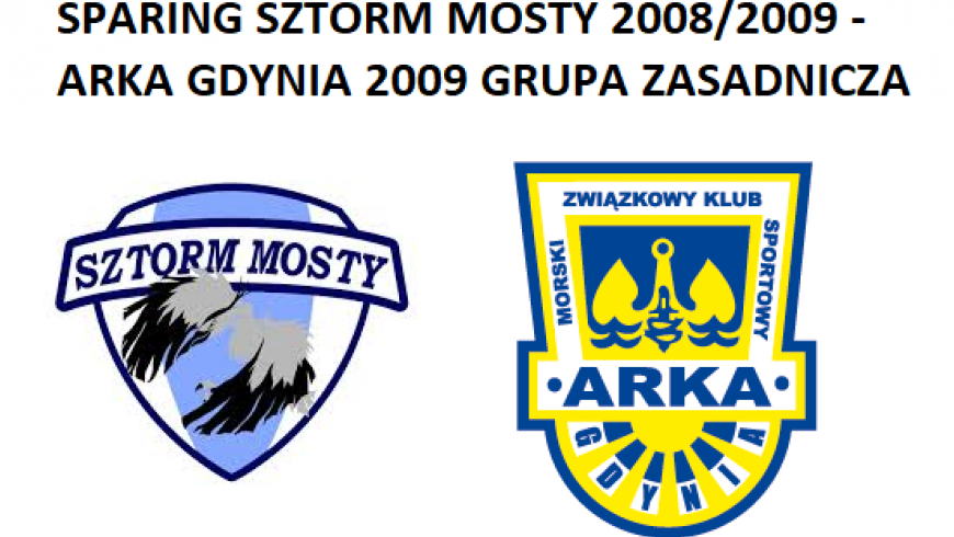 SPARING SZTORM MOSTY - ARKA GDYNIA