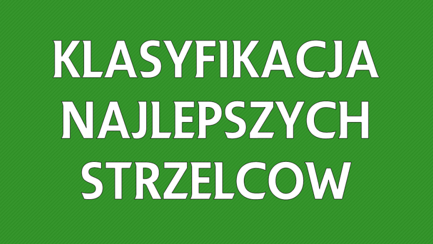 Klasyfikacja najlepszych strzelców „okręgówki” po X kolejkach!