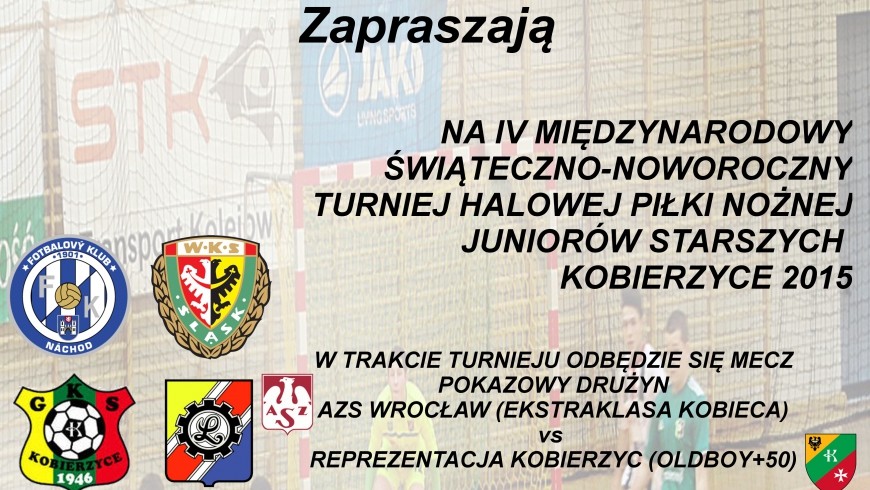 IV TURNIEJ MIĘDZYNARODOWY ŚWIĄTECZNO-NOWOROCZNY 2015 - PLAKAT