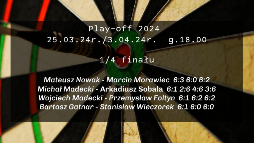 PLAY-OFF 2024 -1/4 finału