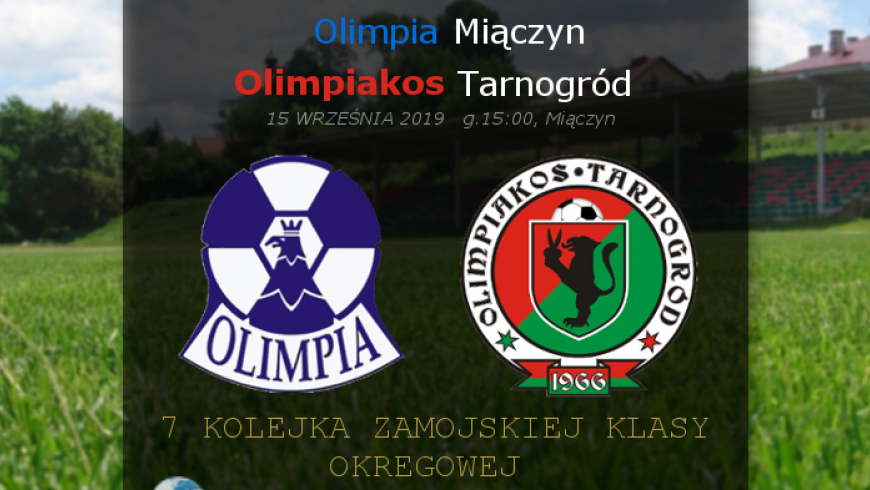 Olimpia przeciwnikiem 7 kolejki