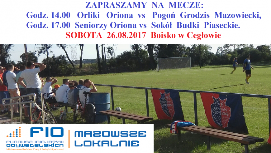 Piłkarska Sobota w Cegłowie_26.08.2017