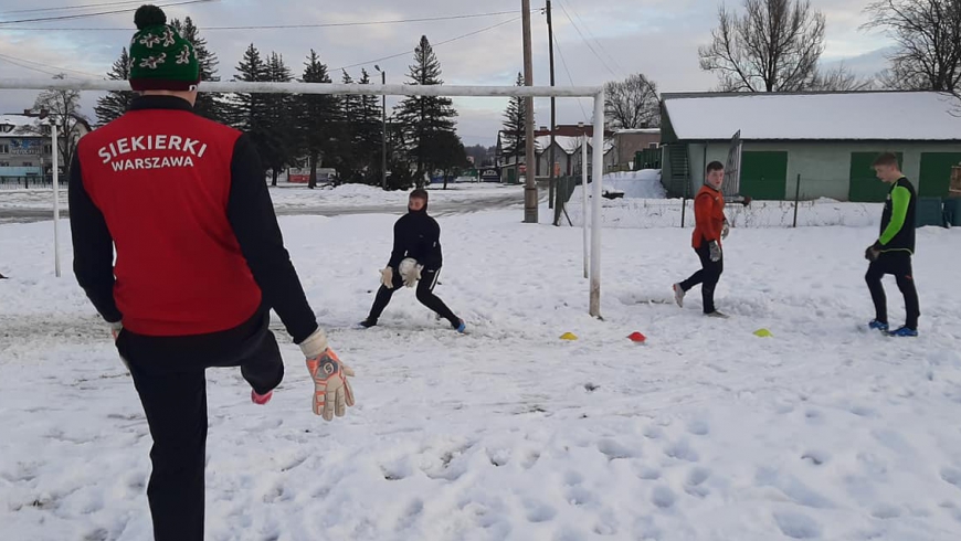 Trening bramkarski