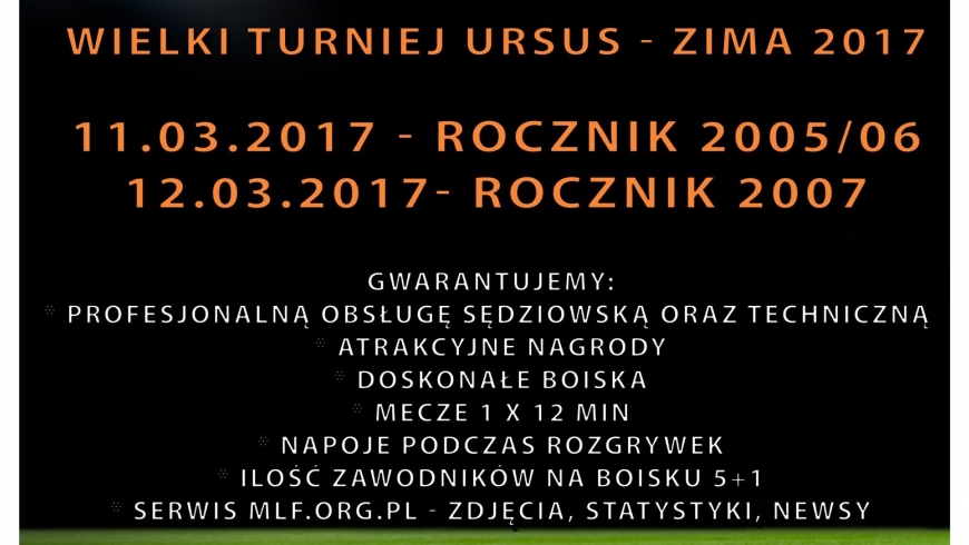 12.03.2017r Turniej rocznika 2007