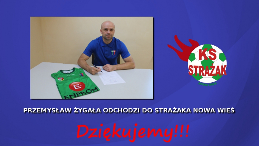 Przemysław Żygała odchodzi z Przemszy!