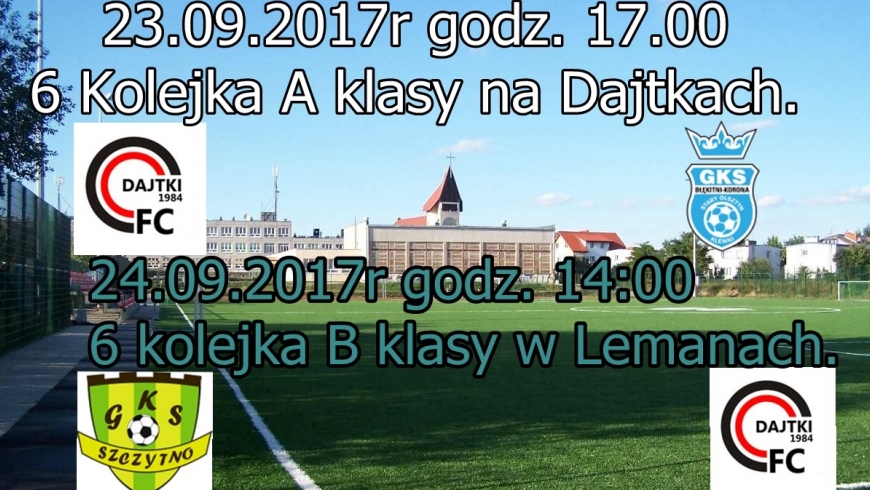 Czas na 6 kolejkę.