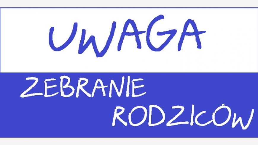 Zebranie rodziców