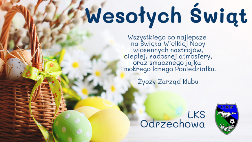 WESOŁYCH ŚWIĄT WIELKANOCNYCH!!