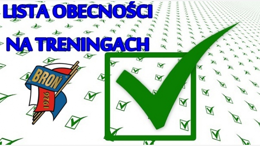 LISTA OBECNOŚCI ZA MIESIĄC MARZEC