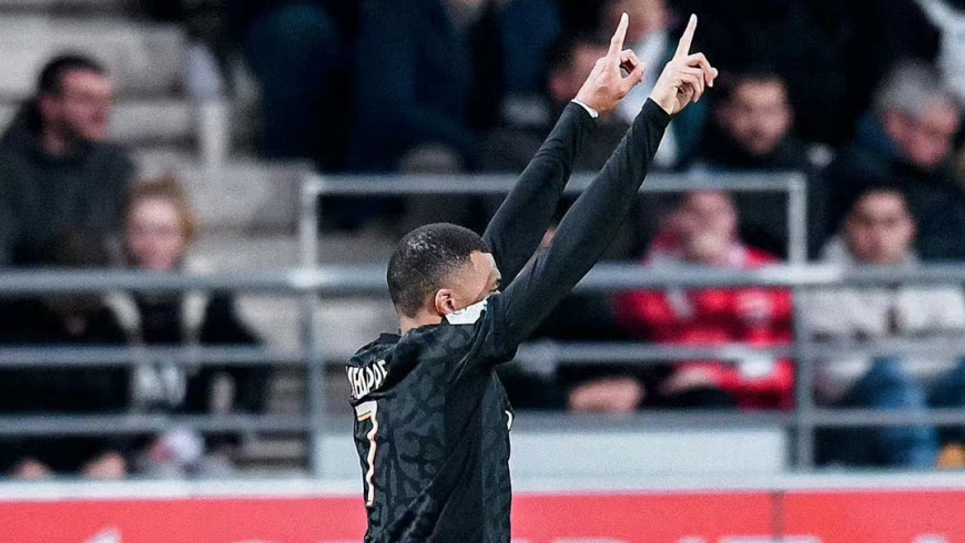 Rey de los delanteros, la racha de goles de Kylian Mbappé en la Ligue 1