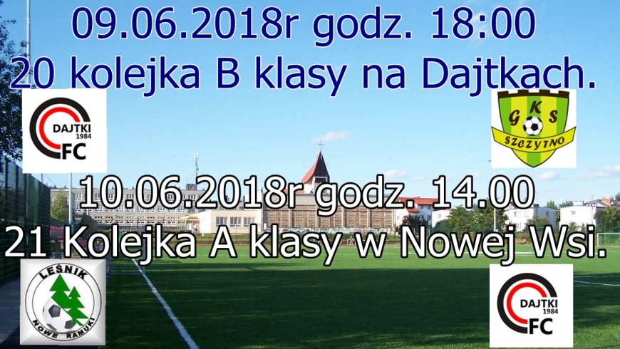 Wyjazd A klasy do Nowej Wsi.