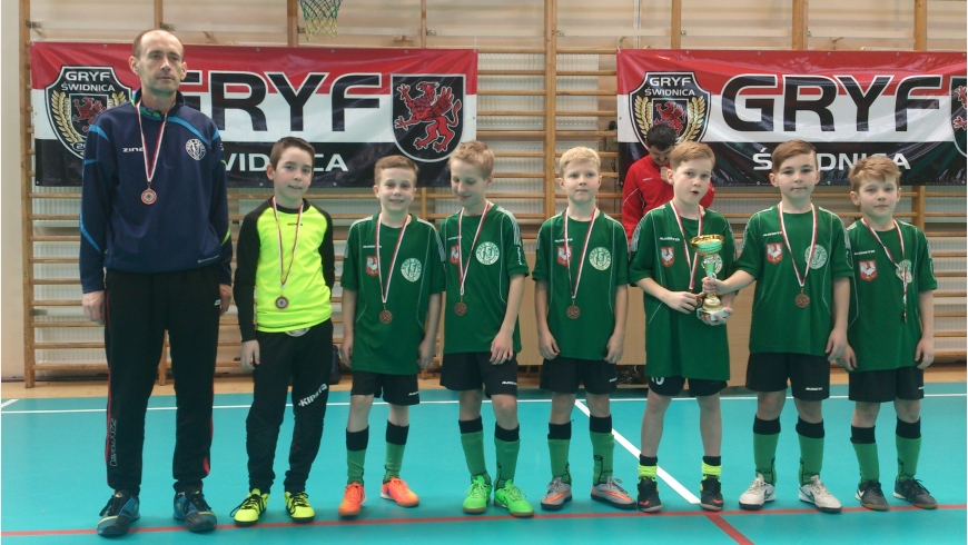 Gryf Cup Świdnica III miejsce orlików MGKS Oława