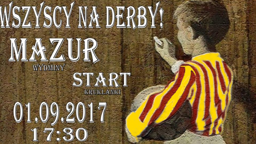 Pierwszy mecz w Wydminach - derby powiatu!