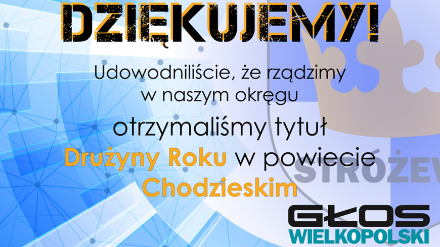 Korona Stróżewo najlepszą drużyną w powiecie chodzieskim