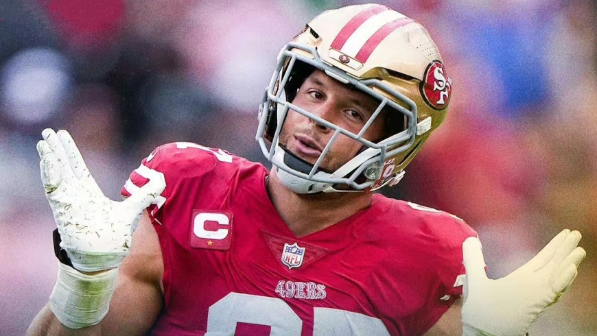 La NFL élue meilleur passeur de passes, les maillots des 49ers brillent de gloire